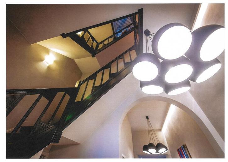 SPHERE pendel, Huis en Inrichting, Lampen | Hanglampen, Zo goed als nieuw, 75 cm of meer, Metaal, Ophalen