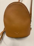 Handtas Nathan cognac rugzak, Handtassen en Accessoires, Ophalen, Zo goed als nieuw, Beige, Handtas