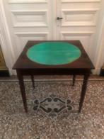 ANTIEKE FRANSE TAFEL KAARTTAFEL BIJZETTAFEL OPKLAPBAAR, Antiek en Kunst, Ophalen