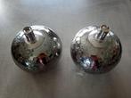 2 identieke olielampen, Huis en Inrichting, Ophalen of Verzenden, Gebruikt