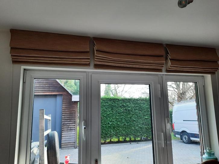 jaloezieën of rolluiken of gordijnen voor boten, Huis en Inrichting, Stoffering | Gordijnen en Lamellen, Zo goed als nieuw, Beige
