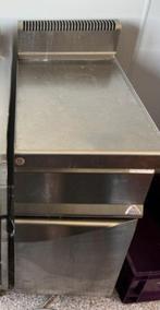 Rvs bakplaten. per stuk te koop. Op gas, Zakelijke goederen, Horeca | Keukenapparatuur, Ophalen, Gebruikt, Fornuis, Frituur en Grillen