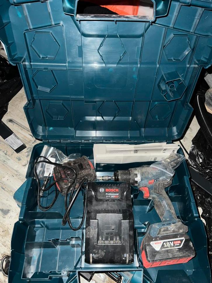 Bosch Professional GSR 18V-65 boormachine, Doe-het-zelf en Bouw, Gereedschap | Boormachines, Zo goed als nieuw, Boormachine, Ophalen