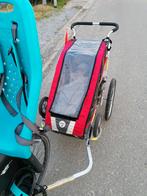 Fietskar Thule/Chariot 1 Cougar, inc 2 fietsaansluitingen, Fietsen en Brommers, Ophalen, Gebruikt