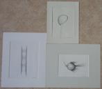 H. CARPENTIER / LOT 3 STUKS / ORIGINEEL WERK / 50x40cm / SIG, Antiek en Kunst, Ophalen of Verzenden