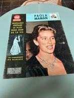 point de Vue avril 1960 Paola mamam, Verzamelen, Koningshuis en Royalty, Gebruikt, Info@iopt.v, Ophalen of Verzenden, Tijdschrift of Boek