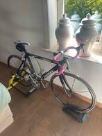 Ridley dames koersfiets + rollen Tacx, Fietsen en Brommers, Fietsen | Racefietsen, Gebruikt, Dames, 65 cm of meer, Ophalen