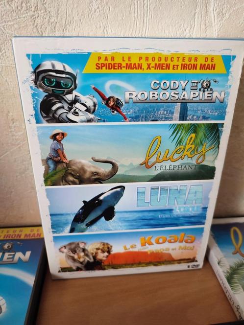 CODY... / LUCKY... / LUNA... / LE KOALA... (dvd), Cd's en Dvd's, Dvd's | Kinderen en Jeugd, Gebruikt, Film, Overige genres, Boxset