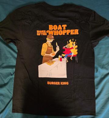t-shirt Burger King - M beschikbaar voor biedingen