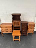 Antieke meubelen €125 voor 5 stuks!, Ophalen
