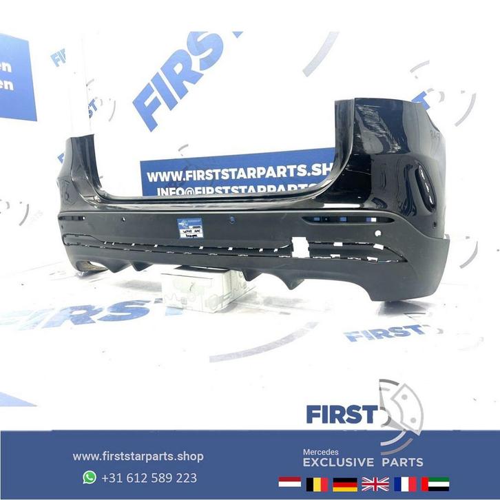 H247 W247 GLA AMG ACHTERBUMPER + DIFFUSER Mercedes GLA Klass, Auto-onderdelen, Carrosserie, Bumper, Mercedes-Benz, Achter, Gebruikt