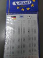 TL-Decals Duitse nr-platen, Ophalen of Verzenden, Gebruikt, Brug, Tunnel of Gebouw