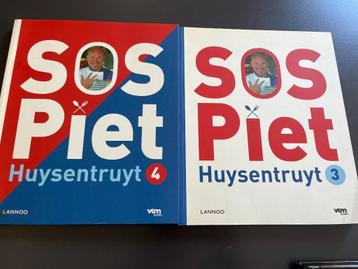 Kookboeken Piet Huysentruyt. SOS Piet. als nieuw beschikbaar voor biedingen