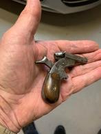 Zeldzaam flobert pistool uniek vestzakmodel, Antiek en Kunst, Ophalen of Verzenden