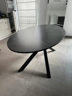 Marmerlook eettafel, Huis en Inrichting, Ophalen, Nieuw, Ovaal