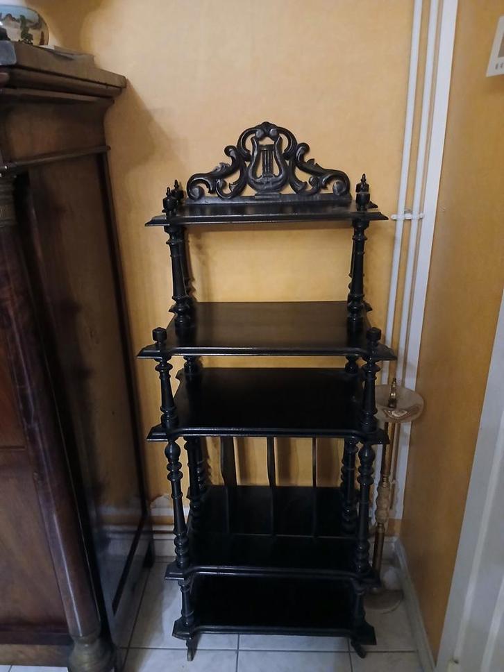 Meuble à musique Napoléon-3, Antiek en Kunst, Antiek | Overige Antiek, Ophalen