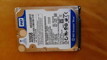Laptop hard schijf WD 320GB beschikbaar voor biedingen