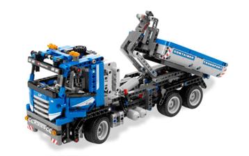 Lego Technic 8052 Container Truck - Nog in goede staat, Enlèvement ou Envoi, Comme neuf, Ensemble complet, Lego