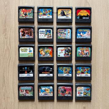 Sega Game Gear-spellen beschikbaar voor biedingen