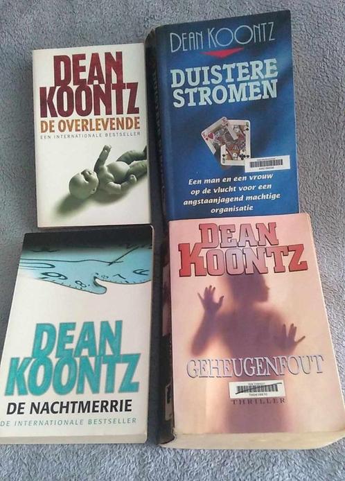 Dean Koontz boeken, Boeken, Thrillers, Gelezen, Ophalen of Verzenden