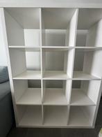 Kallax wit 12 vakken, Huis en Inrichting, Kasten | Boekenkasten, Ophalen, Zo goed als nieuw