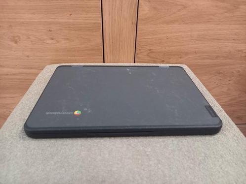 Cromebook Lenovo 300e, Computers en Software, Chromebooks, Gebruikt, 11 inch, 4 GB of minder, 32 GB of minder, Azerty, Touchscreen