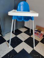 ikea eetstoel blauw, Ophalen, Gebruikt