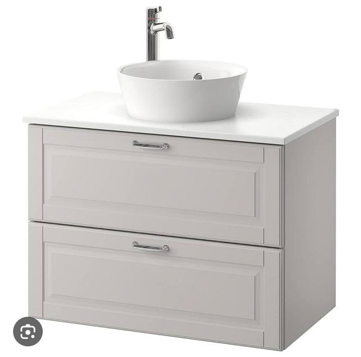 Godmorgon badkamermeubel Ikea, Huis en Inrichting, Badkamer | Badkamermeubels, Zo goed als nieuw, Wastafelkast, Minder dan 100 cm