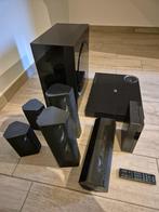 Home cinema, Audio, Tv en Foto, Home Cinema-sets, 7.1-systeem, Gebruikt, Blu-ray-speler, 70 watt of meer