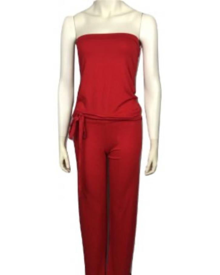 So Antwerp jumpsuit - 2 ( 36/38 ), Kleding | Dames, Jumpsuits, Zo goed als nieuw, Maat 36 (S), Rood, Verzenden