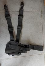 Beenholster pistool zwart, Sport en Fitness, Ophalen of Verzenden, Gebruikt