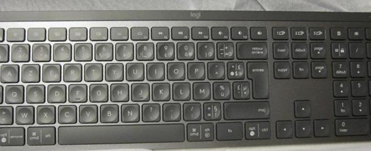 Logitech Clavier MX Keys, Computers en Software, Toetsenborden, Nieuw, Azerty, Draadloos, Ophalen