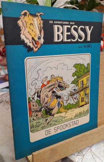 Bessy nr 25 de spookstad . 1ste druk  1958 prachtstaat 
