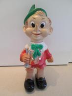 Vintage Pinocchio in plastiek van 35 cm made in Italy, Utilisé, Enlèvement ou Envoi