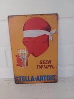 Stella Artois bordje bier wanddecoratie, Verzamelen, Biermerken, Stella Artois, Verzenden