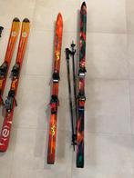Samen of apart.Carving ski’s, lange ski’s+poles, Ophalen, 160 tot 180 cm, Gebruikt, Salomon