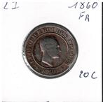 20 centimes 1860, Ophalen of Verzenden, Losse munt