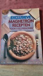Kookboek: Exclusieve magnetron recepten, Ophalen of Verzenden, Gelezen