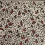 Keith Haring: lithografie 50 bij 70 cm, Ophalen of Verzenden