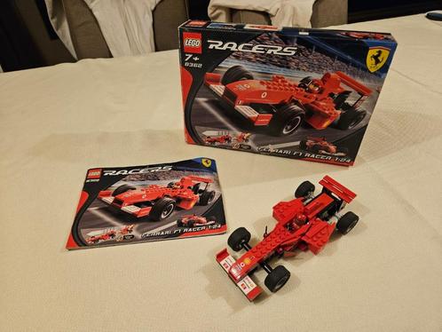LEGO Racers Ferrari 8362 Ferrari F1 Racer 1:24 MET DOOS, Kinderen en Baby's, Speelgoed | Duplo en Lego, Zo goed als nieuw, Lego