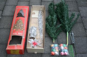 Kerstboom verenboom feathertree (originele doos) jaren 60/70 beschikbaar voor biedingen
