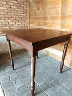 Houten café tafels  80 x 80, Ophalen of Verzenden, Gebruikt, Meubilair
