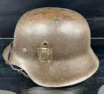 Duitse m42 ww2-helm, Verzamelen, Ophalen of Verzenden, Overige soorten