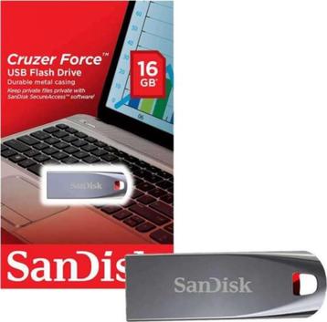 Sandisk Cruzer Force USB 2.0/3.0 Compatible Flash Drive 16GB beschikbaar voor biedingen