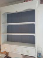 Archelle en pin massif /patine blanc et gris, Enlèvement