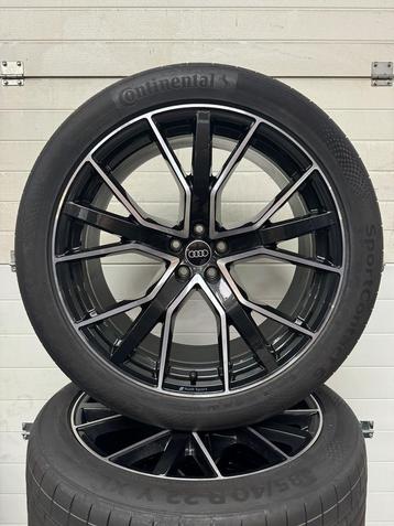 DEMO SET 22” AUDI Q7 RSQ7 Q8 RSQ8 ETRON VELGEN ZOMERBANDEN O beschikbaar voor biedingen