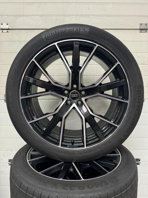 DEMO SET 22” AUDI Q7 RSQ7 Q8 RSQ8 ETRON VELGEN ZOMERBANDEN O, Auto-onderdelen, Banden en Velgen, Banden en Velgen, Zomerbanden