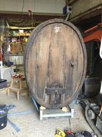 Zeer mooi eiken wijnvat eiken 1400ltr, Tuin en Terras, Regentonnen, Ophalen, Hout