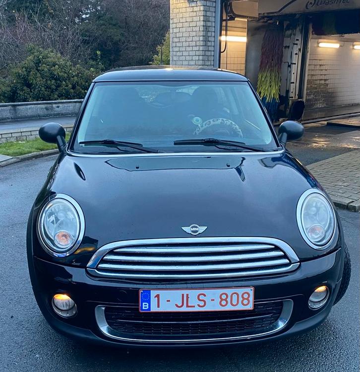 Mini one 1600d 2010, Auto's, Mini, Particulier, One, Diesel, Euro 5, Berline, 3 deurs, Handgeschakeld, Zwart, Stof, Ophalen