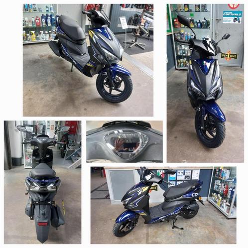 GTS sirocco mat zwart nieuwe scooter A/B klasse, Fietsen en Brommers, Scooters | Overige merken, Nieuw, Benzine, Ophalen